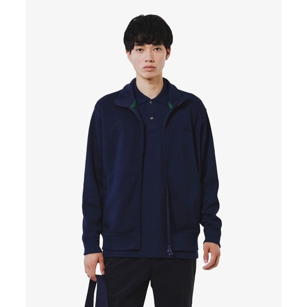 ラコステ（LACOSTE）/鹿の子ダブルジップ ハイネック ドライバーズニット_1