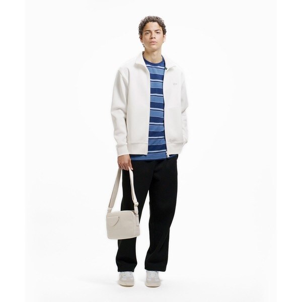 ラコステ（LACOSTE）/鹿の子ダブルジップ ハイネック ドライバーズニット_10