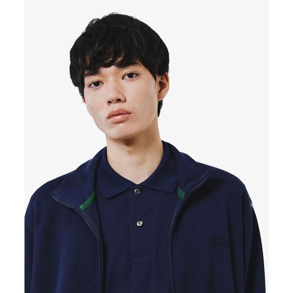 ラコステ（LACOSTE）/鹿の子ダブルジップ ハイネック ドライバーズニット_16