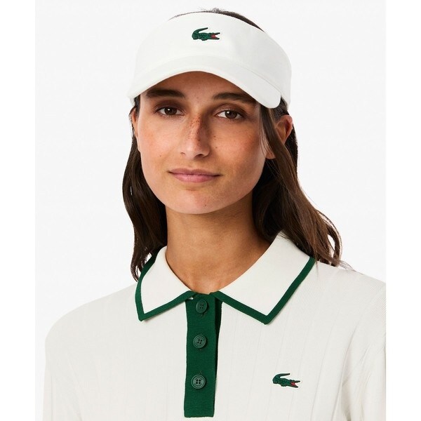 ラコステ（LACOSTE）/ハイストレッチ バイカラーポロカラーゴルフニットセーター_7