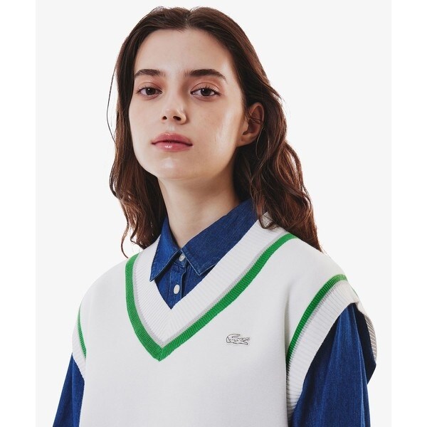 ラコステ（LACOSTE）/チルデンニットベスト_3