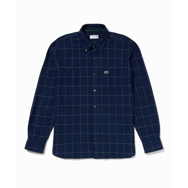 ラコステ（LACOSTE）/2WAYストレッチ ウインドウペンチェックボタン