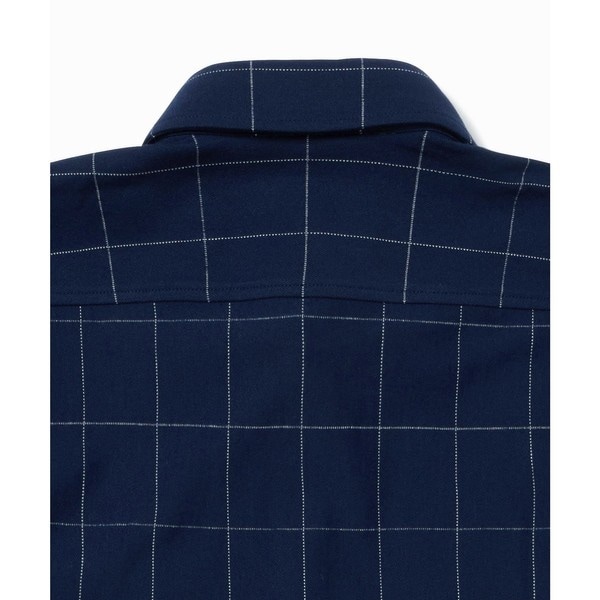 ラコステ（LACOSTE）/2WAYストレッチ ウインドウペンチェックボタン