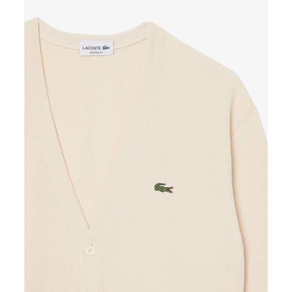 ラコステ（LACOSTE）/リブニットステッチコットンニットカーディガン_12