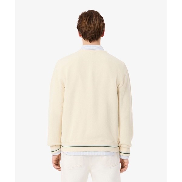 ラコステ（LACOSTE）/リブニットステッチコットンニットカーディガン_17