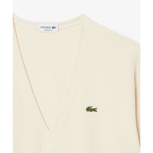 ラコステ（LACOSTE）/リブニットステッチコットンニットカーディガン_19
