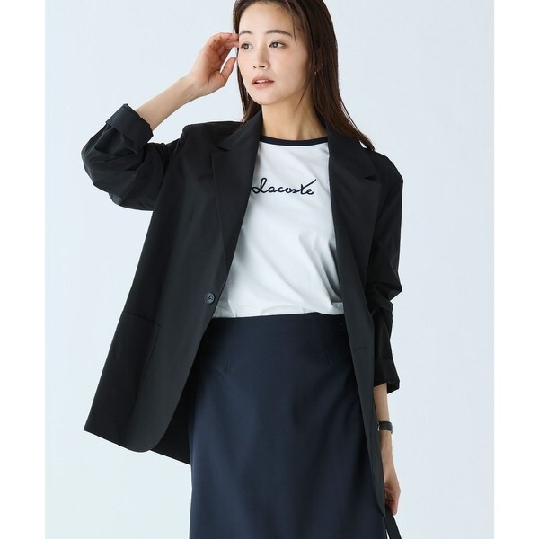 ラコステ（LACOSTE）/撥水 ストレッチタフタ テクニカルテーラードジャケット