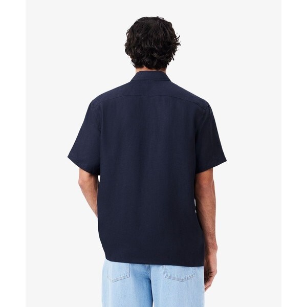 ラコステ（LACOSTE）/リネンボタンダウンシャツ_9
