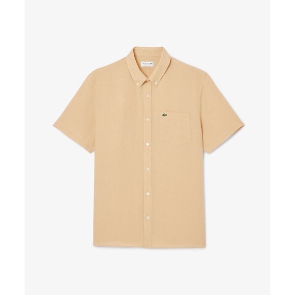 ラコステ（LACOSTE）/リネンボタンダウンシャツ_15