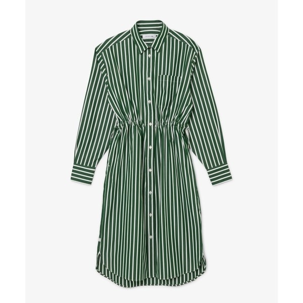 ラコステ（LACOSTE）/ストライプシャツドレス / ワンピース