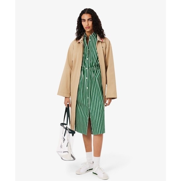 ラコステ（LACOSTE）/ストライプシャツドレス / ワンピースの通販はau
