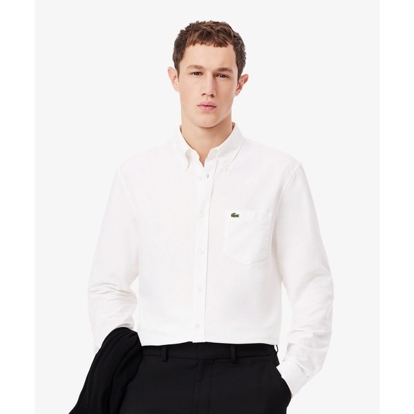 ラコステ（LACOSTE）/オックスフォードボタンダウンシャツ