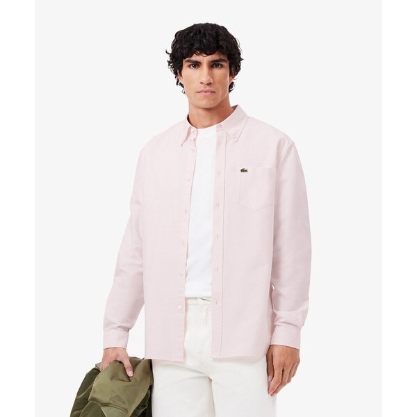 ラコステ（LACOSTE）/オックスフォードボタンダウンシャツ_1