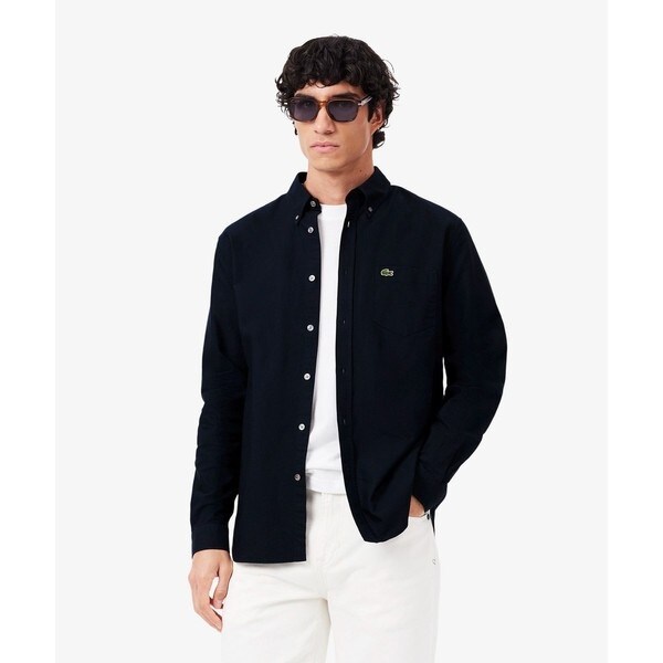 ラコステ（LACOSTE）/オックスフォードボタンダウンシャツ_2