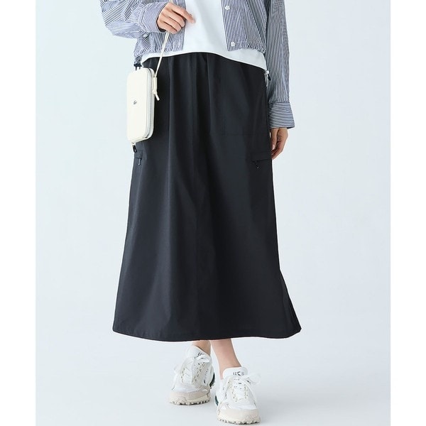 ラコステ（LACOSTE）/ドローストリング入りスカート