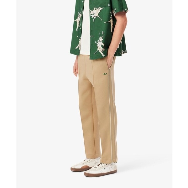 ラコステ（LACOSTE）/サイドテーピングダブルフェイススェットパンツ