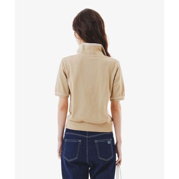 ラコステ（LACOSTE）/スキッパーネックポロシャツ_3