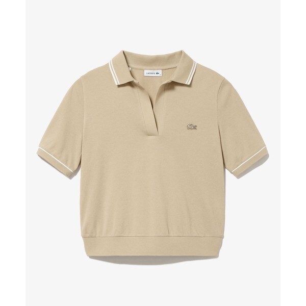 ラコステ（LACOSTE）/スキッパーネックポロシャツ_6