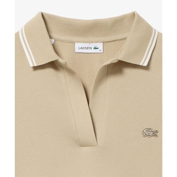 ラコステ（LACOSTE）/スキッパーネックポロシャツ_8
