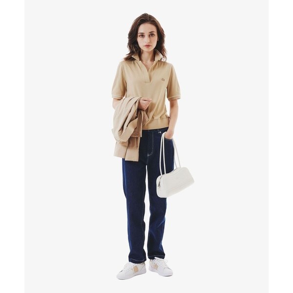 ラコステ（LACOSTE）/スキッパーネックポロシャツ_12