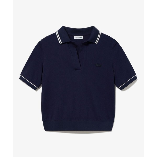 ラコステ（LACOSTE）/スキッパーネックポロシャツ_15