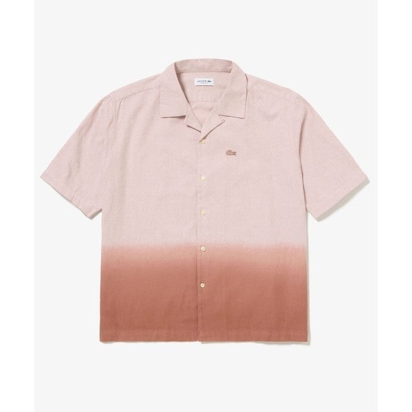 ラコステ（LACOSTE）/グラデーション コットンオックスフォード オープンカラーシャツ_2