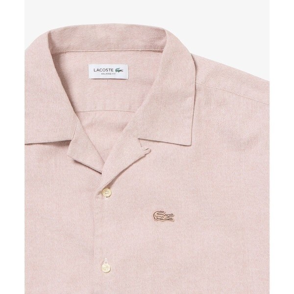 ラコステ（LACOSTE）/グラデーション コットンオックスフォード オープンカラーシャツ_16