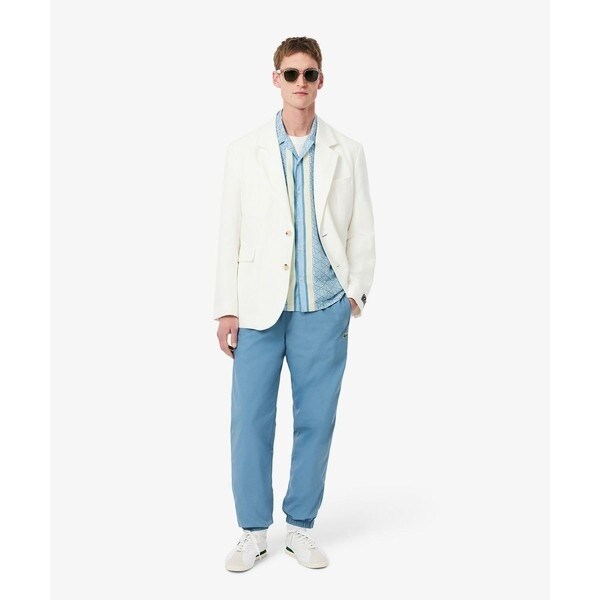 ラコステ（LACOSTE）/モノグラムオープンカラーシャツ_15