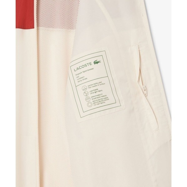 ラコステ（LACOSTE）/トリコカラーリング撥水トラックジャケットの通販