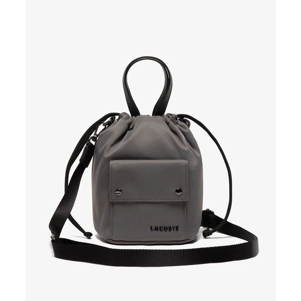 ラコステ　LACOSTE 巾着/ドラムバッグ LACOSTE ショルダーバッグ 巾着型バッグ スマホポーチ Size: 17