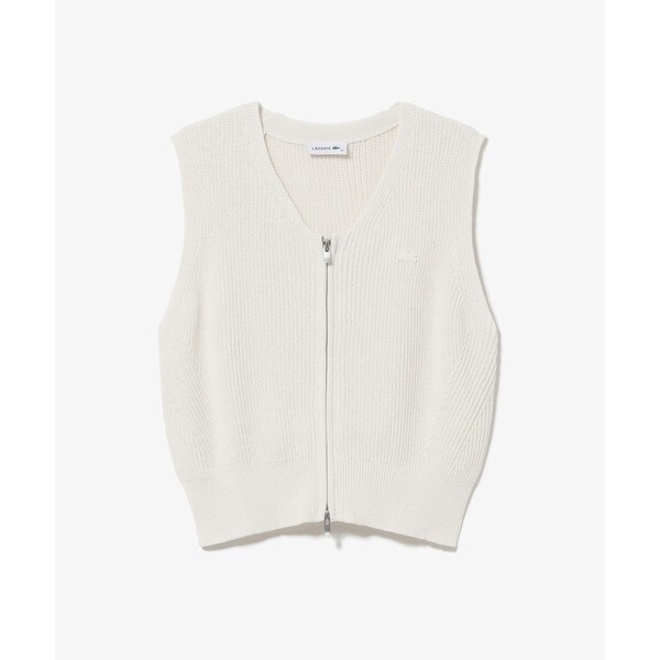 LACOSTE ベスト ラコステ（LACOSTE）/ジップアップニットベストの通販はau PAY