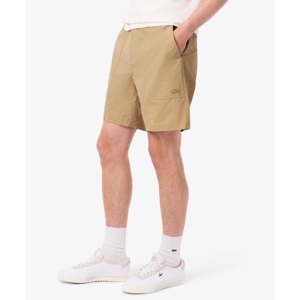 ラコステ（LACOSTE）/撥水・防風・軽量ファブリック ワークナイロンショーツ / ハーフパンツ