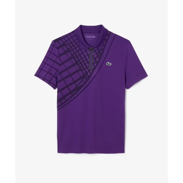 ラコステ（LACOSTE）/アシンメトリーラケットグラフィックウルトラドライポロシャツ_7