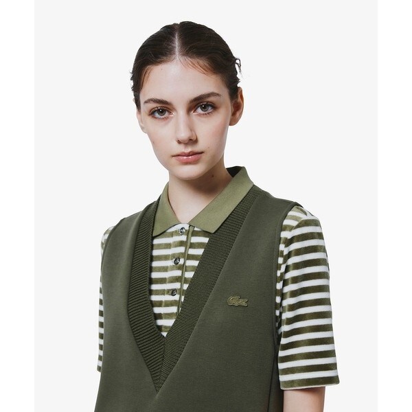 ラコステ（LACOSTE）/ダンボールジャージニット ジャンパードレス / ジャンパースカート_11