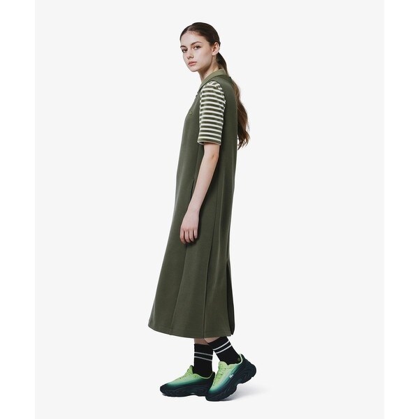 ラコステ（LACOSTE）/ダンボールジャージニット ジャンパードレス / ジャンパースカート_13