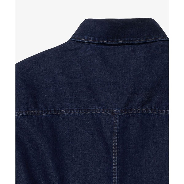 ラコステ（LACOSTE）/ロングデニムシャツドレス / シャツワンピース ウエストベルト付き_10