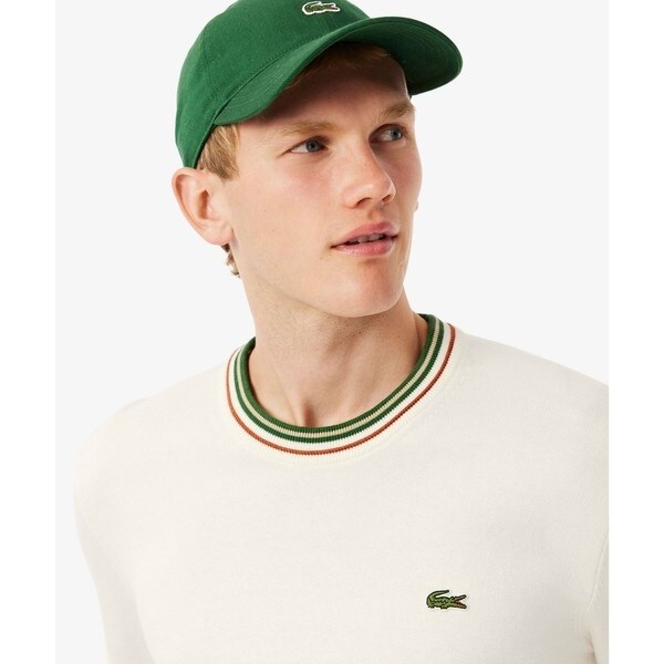 ラコステ（LACOSTE）/ボーダーリブプルオーバーニット_7