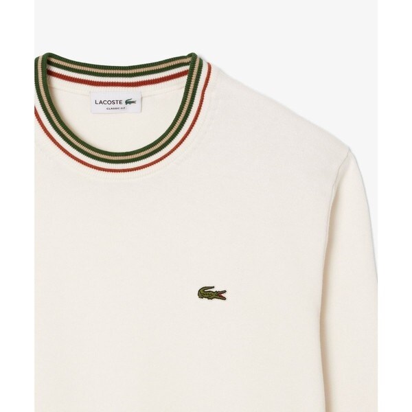 ラコステ（LACOSTE）/ボーダーリブプルオーバーニット_10