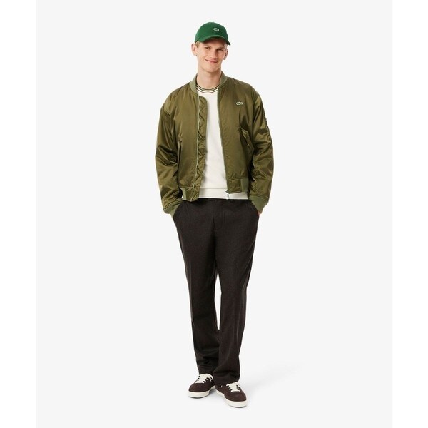 ラコステ（LACOSTE）/ボーダーリブプルオーバーニット_11
