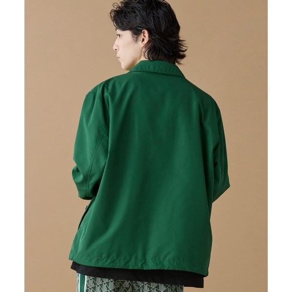ラコステ（LACOSTE）/撥水 リバーシブルコーチジャケット 無地×総柄_5