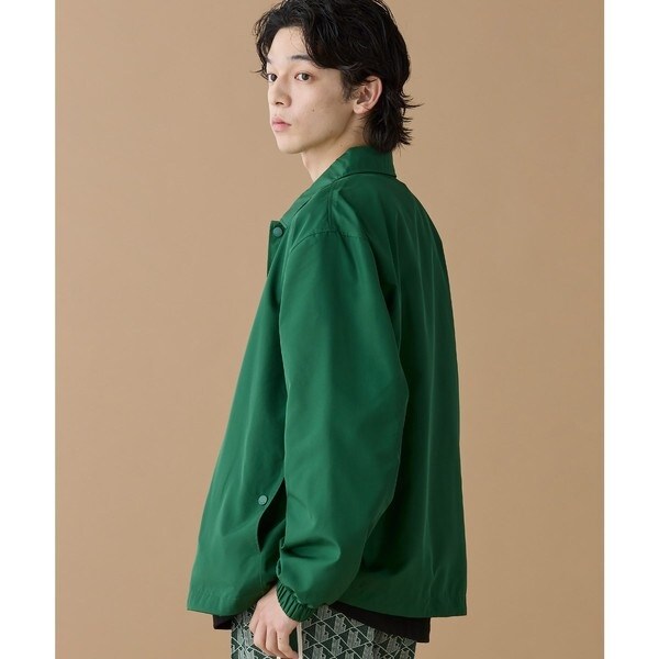 ラコステ（LACOSTE）/撥水 リバーシブルコーチジャケット 無地×総柄_6