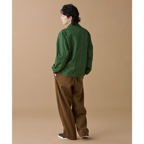 ラコステ（LACOSTE）/撥水 リバーシブルコーチジャケット 無地×総柄_10