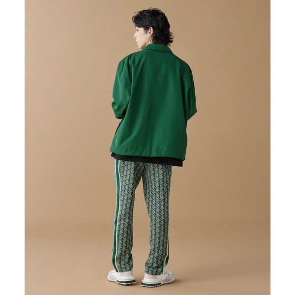 ラコステ（LACOSTE）/撥水 リバーシブルコーチジャケット 無地×総柄_12