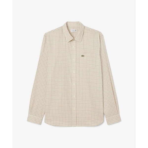 ラコステ（LACOSTE）/オーガニックコットンフランネルチェックシャツ_3