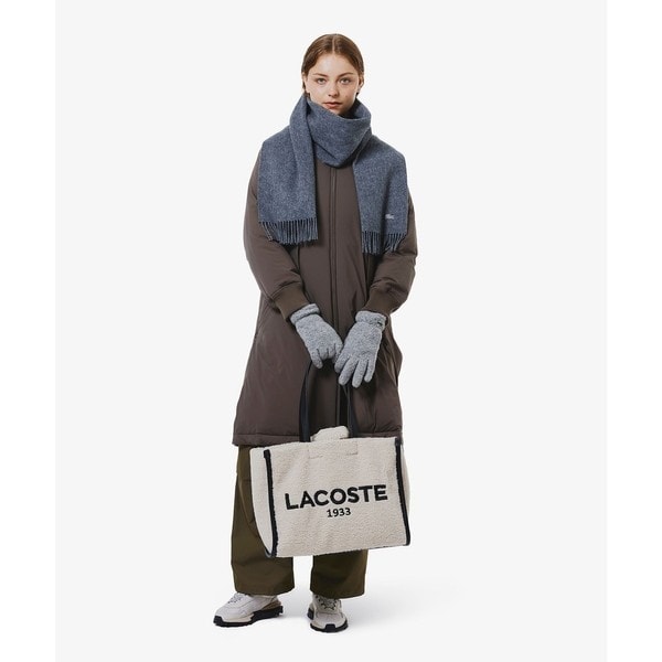 ラコステ（LACOSTE）/メリノウール大判マフラー_2