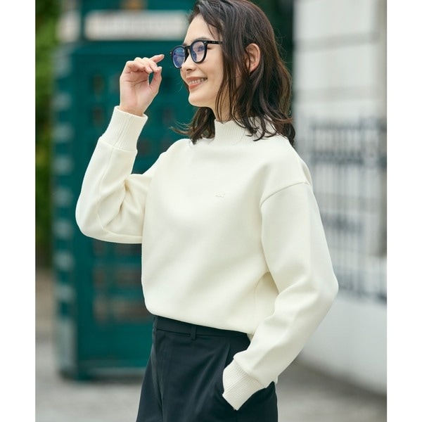 ラコステ（LACOSTE）/ダンボールニット ハイネックプルオーバースウェット
