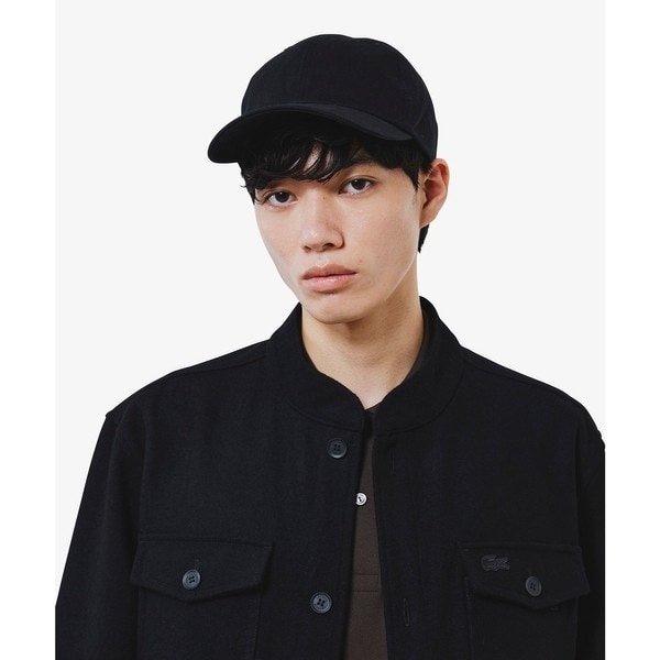 ラコステ（LACOSTE）/ウールブレンドメルトン スタンドカラーシャツ