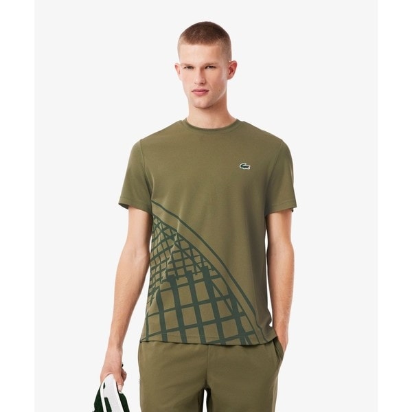 ラコステ（LACOSTE）/ラケットグラフィックウルトラドライTシャツ