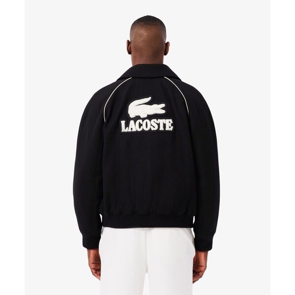 ラコステ（LACOSTE）/バッジアクセントウールバーシティジャケット_2