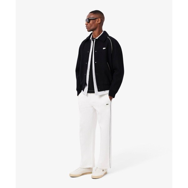 ラコステ（LACOSTE）/バッジアクセントウールバーシティジャケット_3